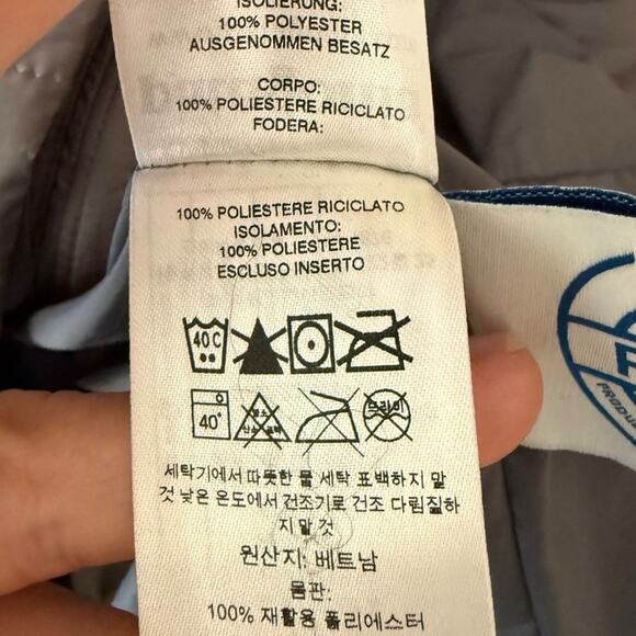 Patagonia Nano Puff Parka Gray Size Extra Small Women’s Long Puffer Jacket - Picture 6 of 10